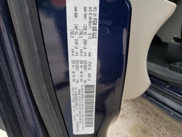 2016 DODGE GRAND CARA - 2C4RDGBG0GR130908