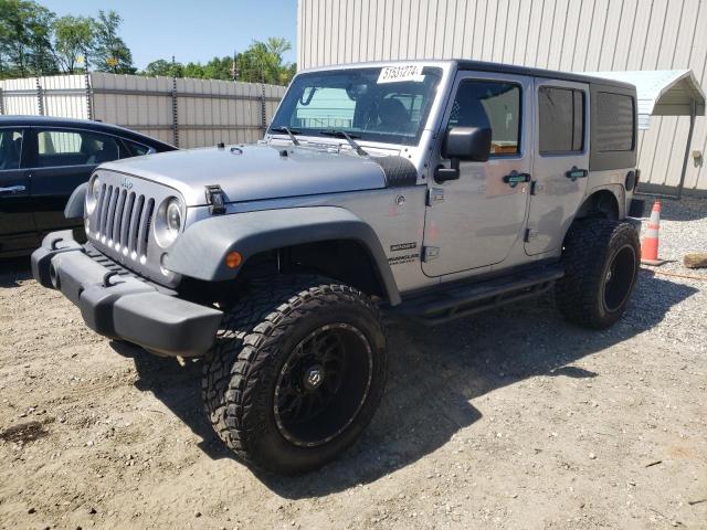 2016 Jeep Wrangler Unlimited Sport VIN: 1C4BJWDG7GL119236 Lot: 51531274