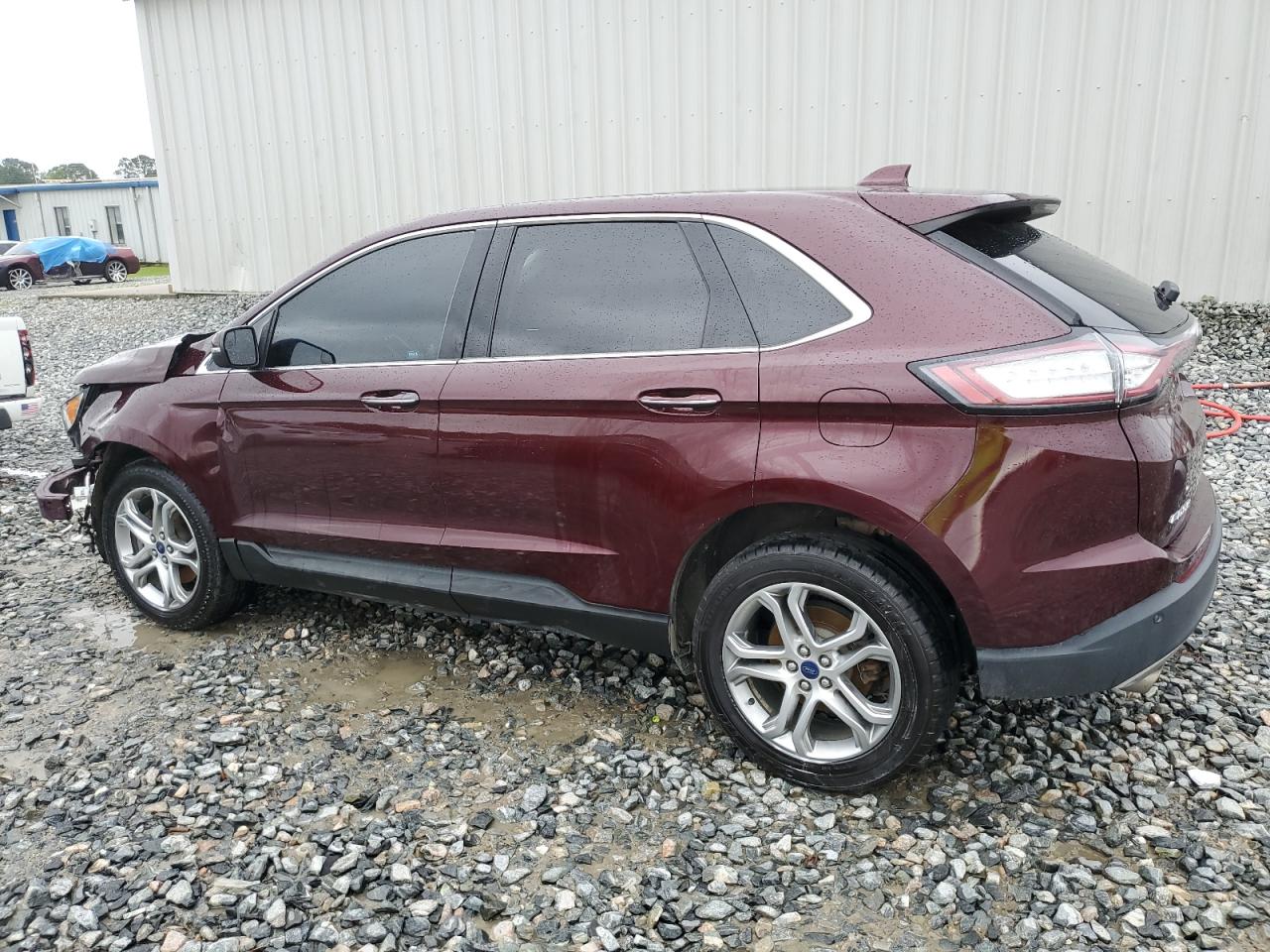 2017 Ford Edge Titanium vin: 2FMPK4K98HBB33333