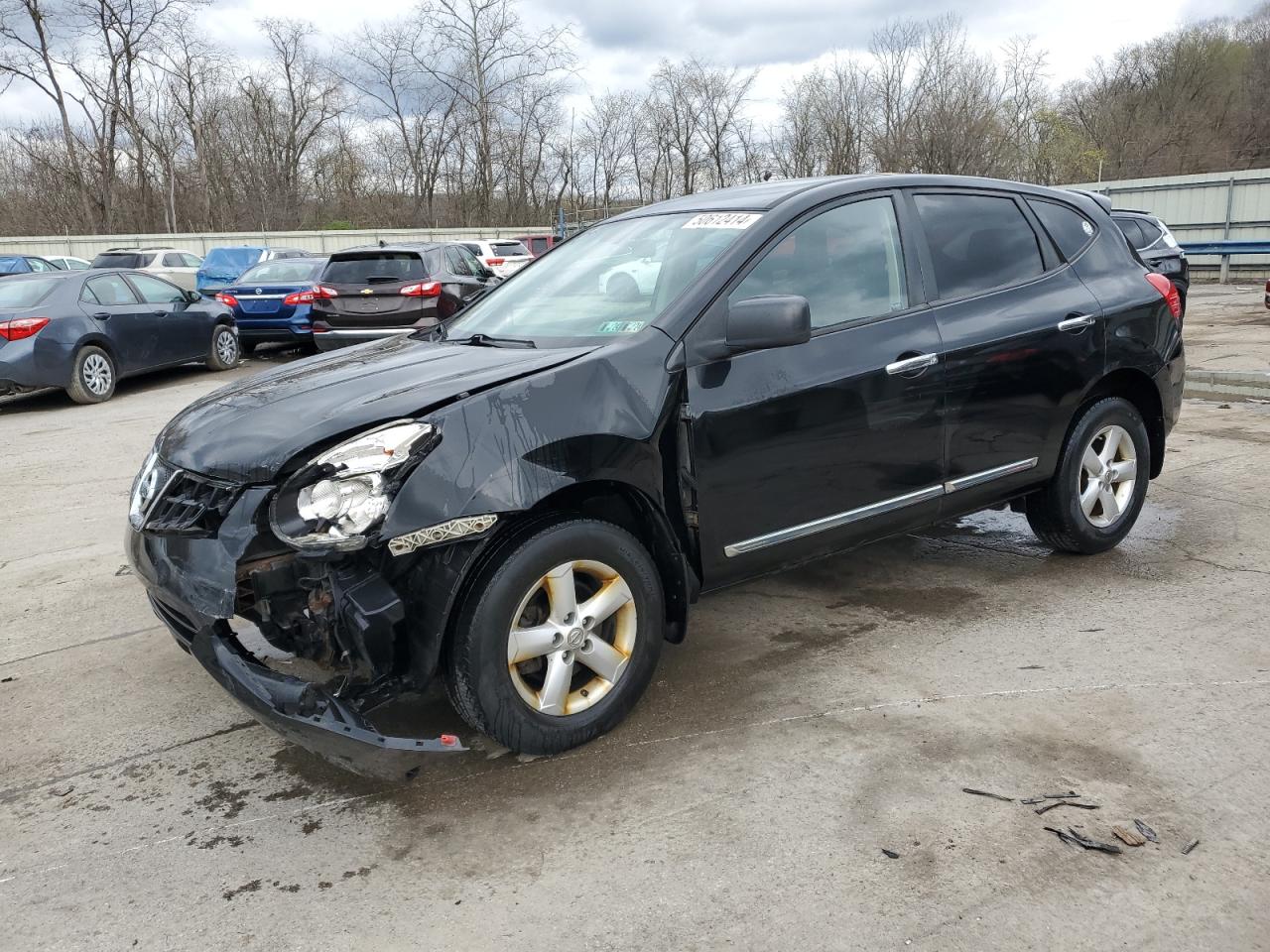 2012 Nissan Rogue S vin: JN8AS5MV4CW716665