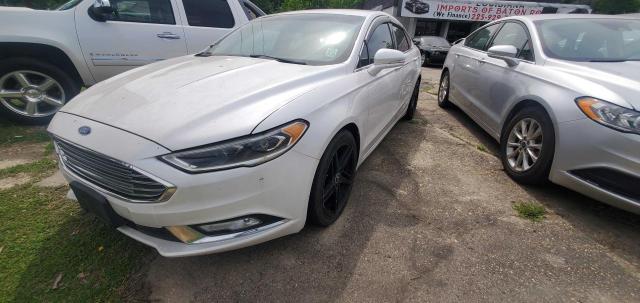 Lot #2459220604 2017 FORD FUSION SE salvage car