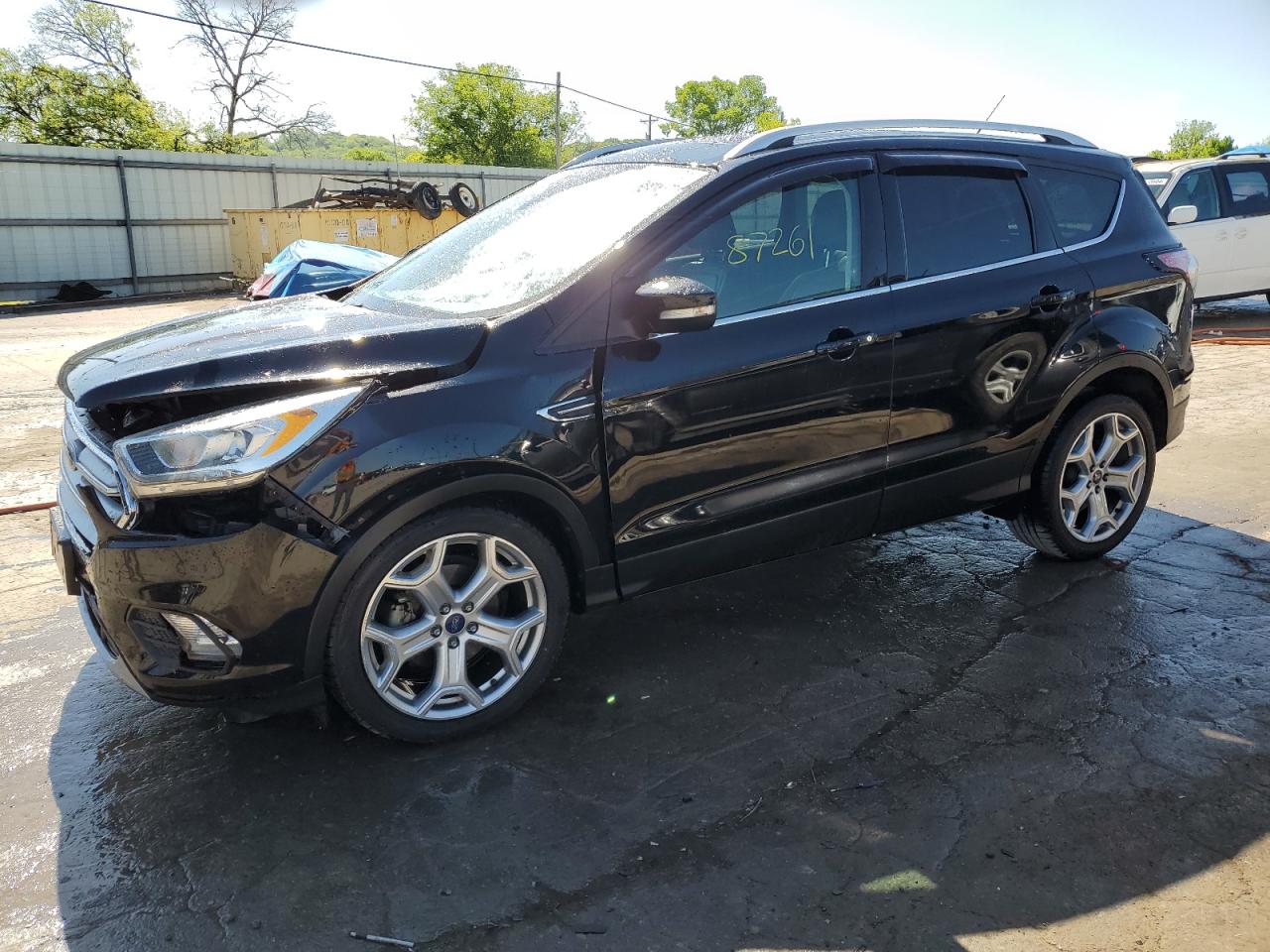 2017 Ford Escape Titanium vin: 1FMCU0JD2HUE00080