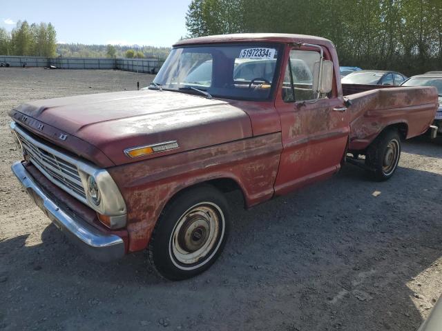 Lot #2524695470 1969 FORD F 100 salvage car