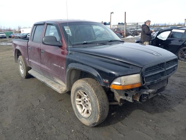 2002 Dodge Dakota Quad Slt VIN: 1B7HG48N02S570092 Lot: 50739364