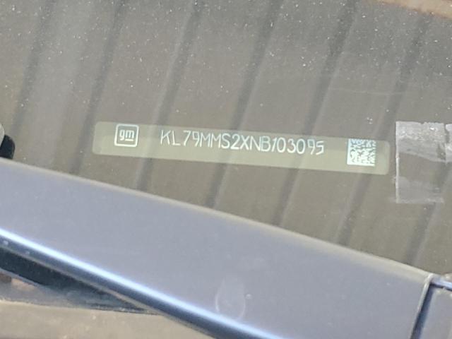 2022 Chevrolet Trailblazer Ls VIN: KL79MMS2XNB103095 Lot: 51976194