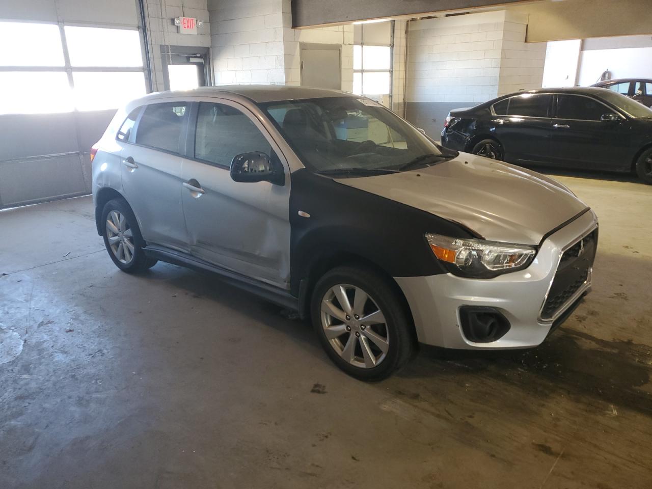 2014 Mitsubishi Outlander Sport Es vin: 4A4AP3AU0EE019671