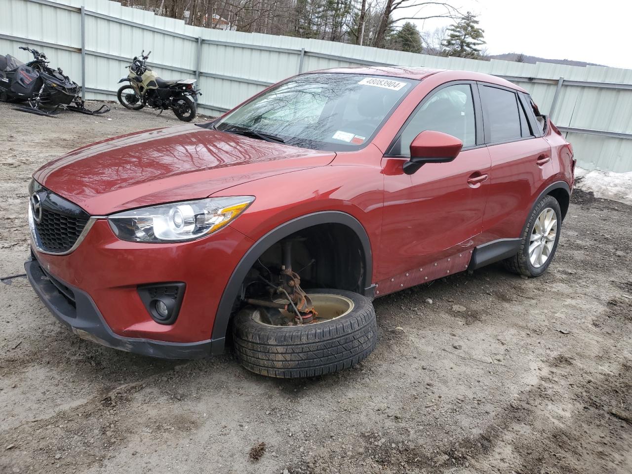 JM3KE4DE0D0152431 2013 Mazda Cx-5 Gt