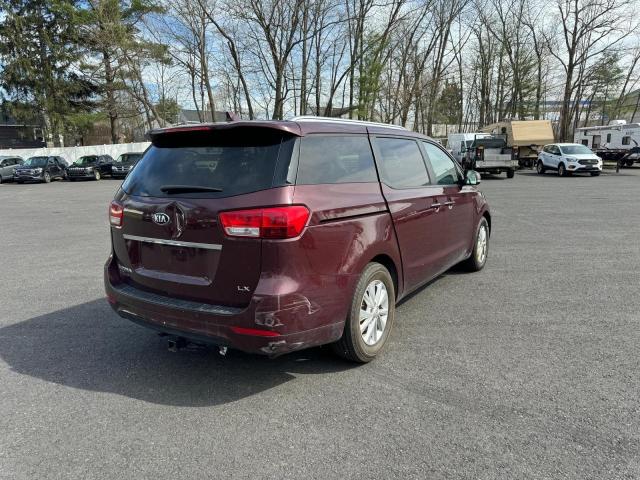 Lot #2477658984 2018 KIA SEDONA LX salvage car