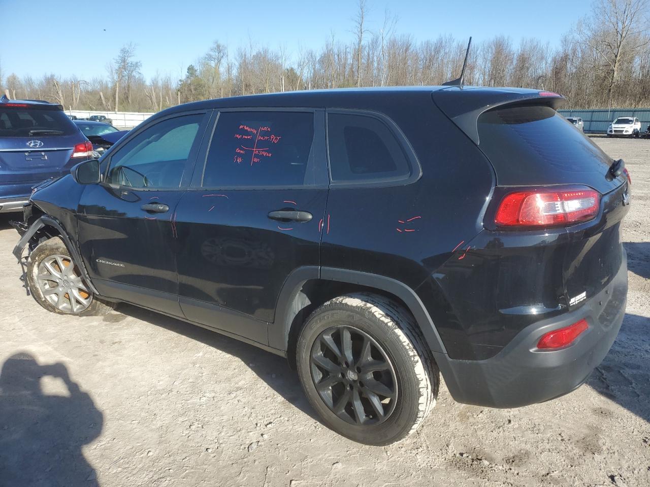 1C4PJLABXHD231246 2017 Jeep Cherokee Sport