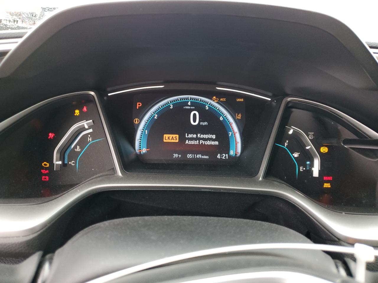 19XFC1F97KE002979 2019 Honda Civic Touring