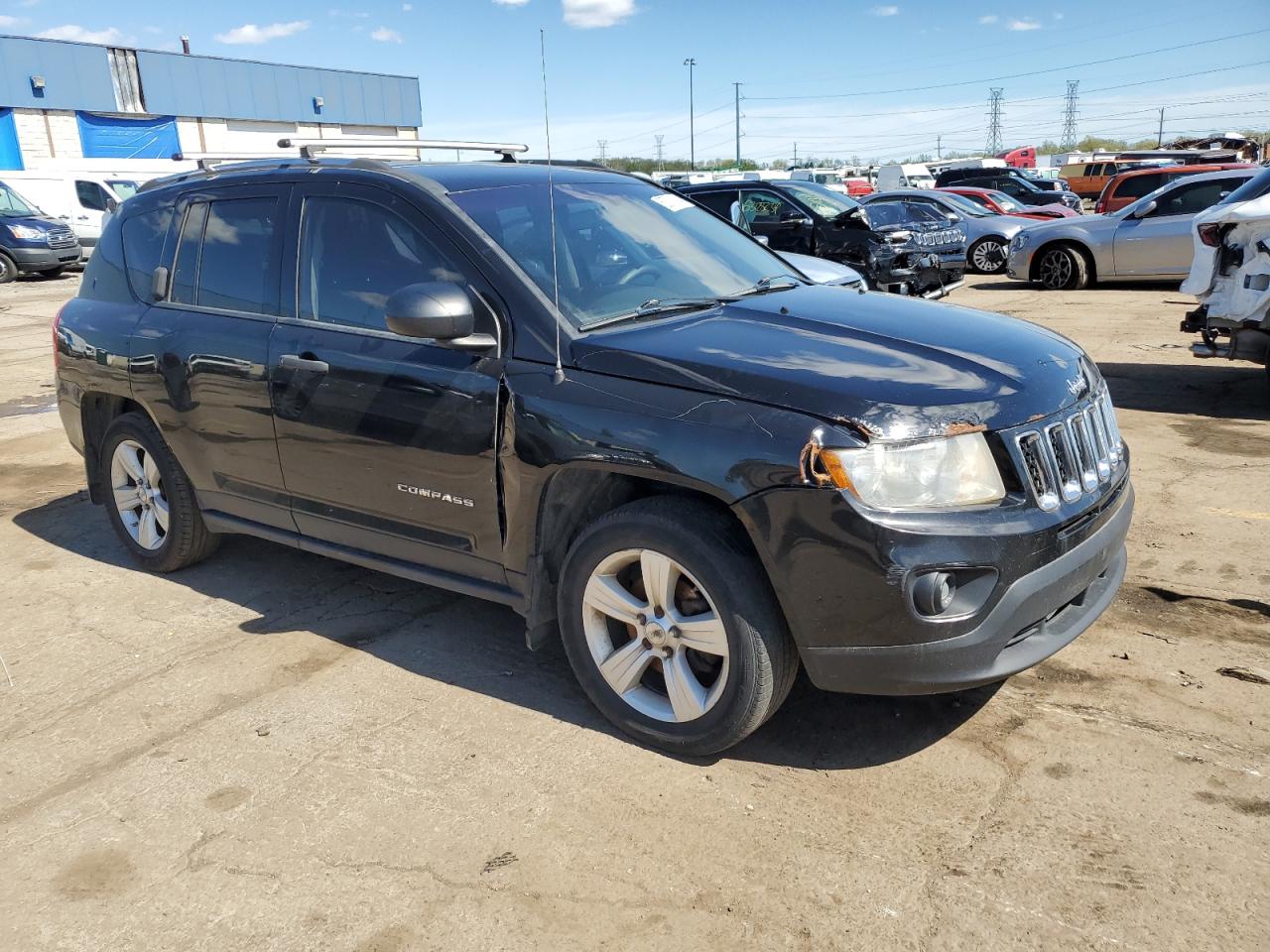 2012 Jeep Compass vin: 1C4NJDAB9CD558338