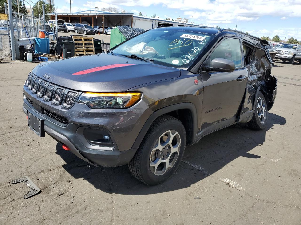 3C4NJDDBXNT122820 2022 Jeep Compass Trailhawk