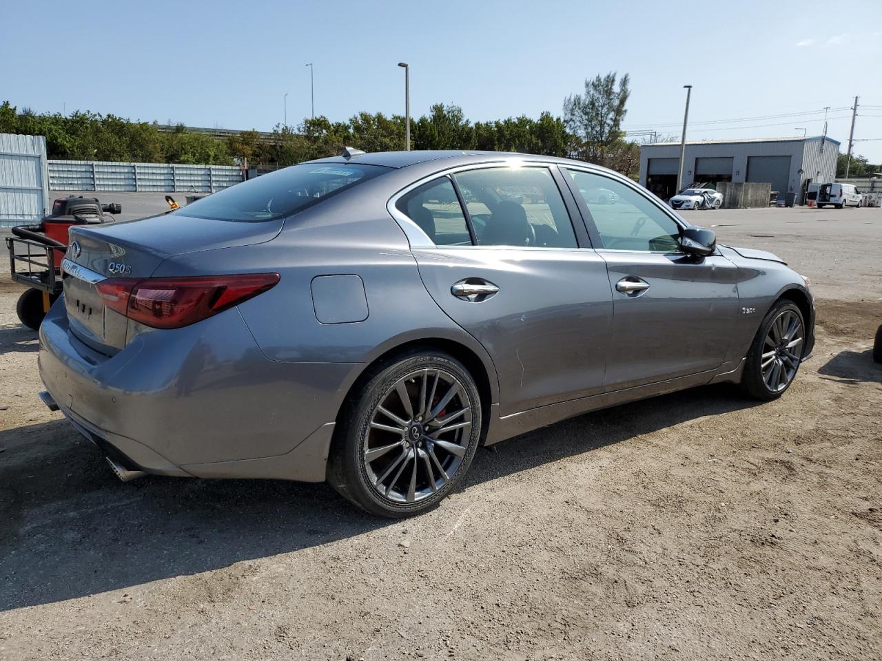 JN1FV7AR2KM800220 2019 Infiniti Q50 Red Sport 400