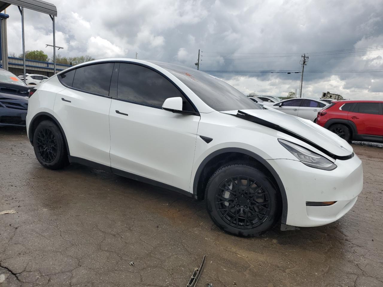 2021 Tesla Model Y vin: 5YJYGDED1MF114078