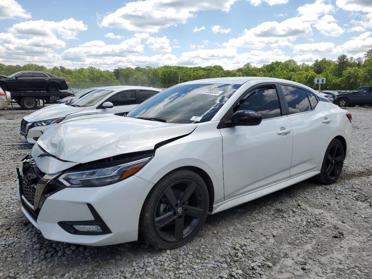 3N1AB8DV9NY205562 2022 Nissan Sentra Sr