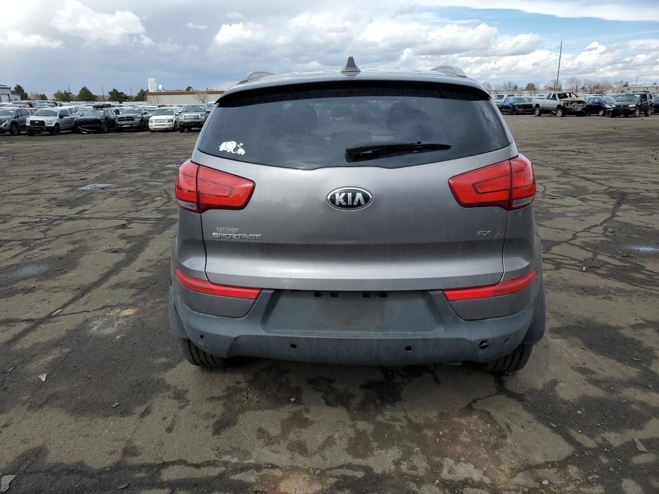 2014 Kia Sportage Ex vin: KNDPC3ACXE7582509