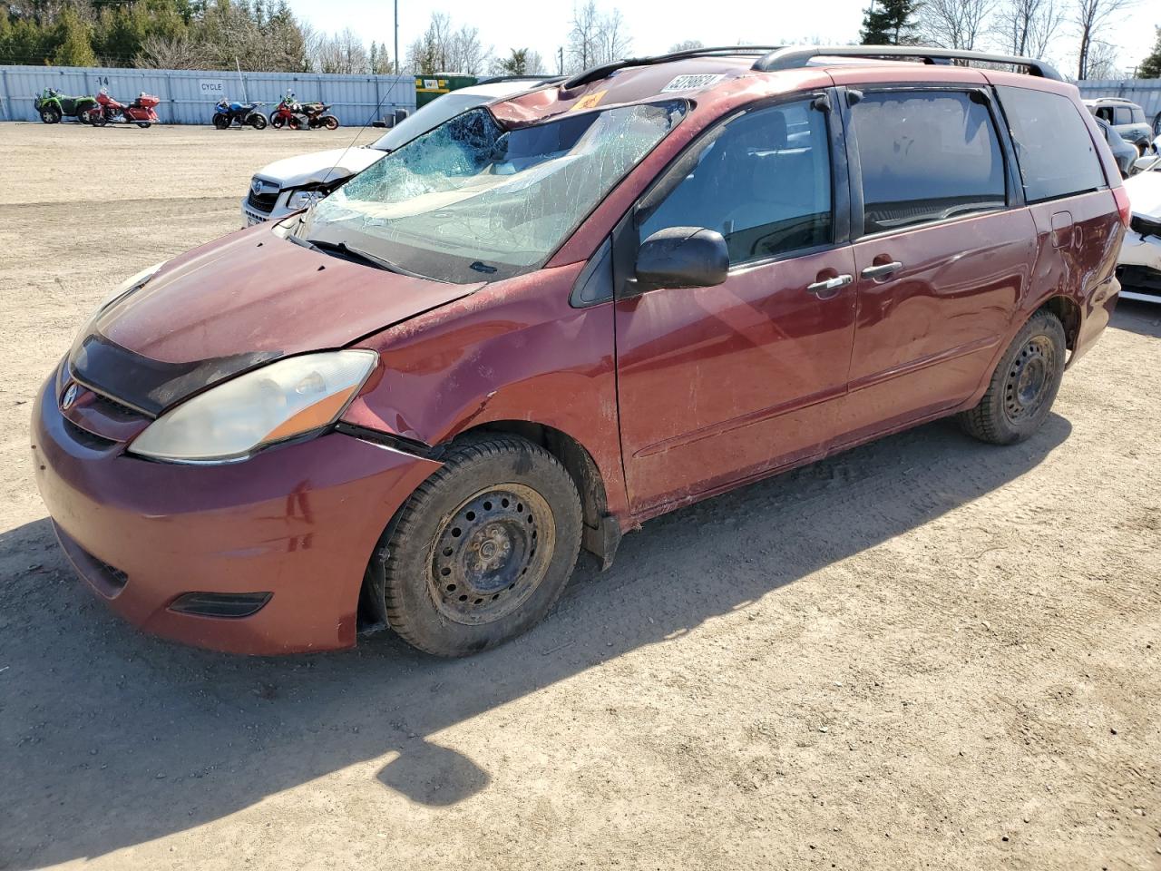 5TDZK29C87S015346 2007 Toyota Sienna Ce