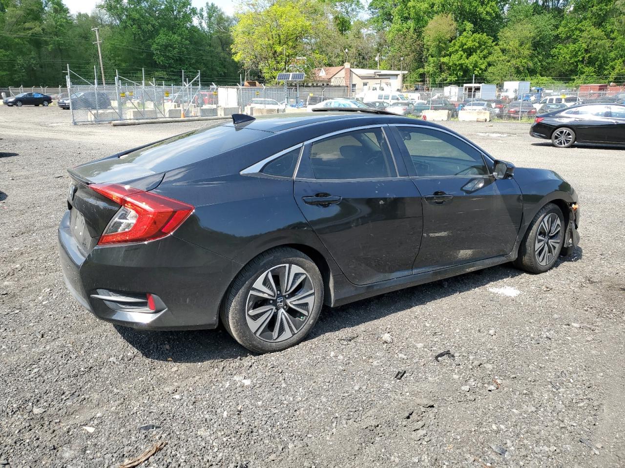 2018 Honda Civic Ex vin: JHMFC1F33JX012790