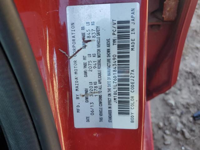 VIN JM1BL1L76D1843490 2013 Mazda 3, I no.14