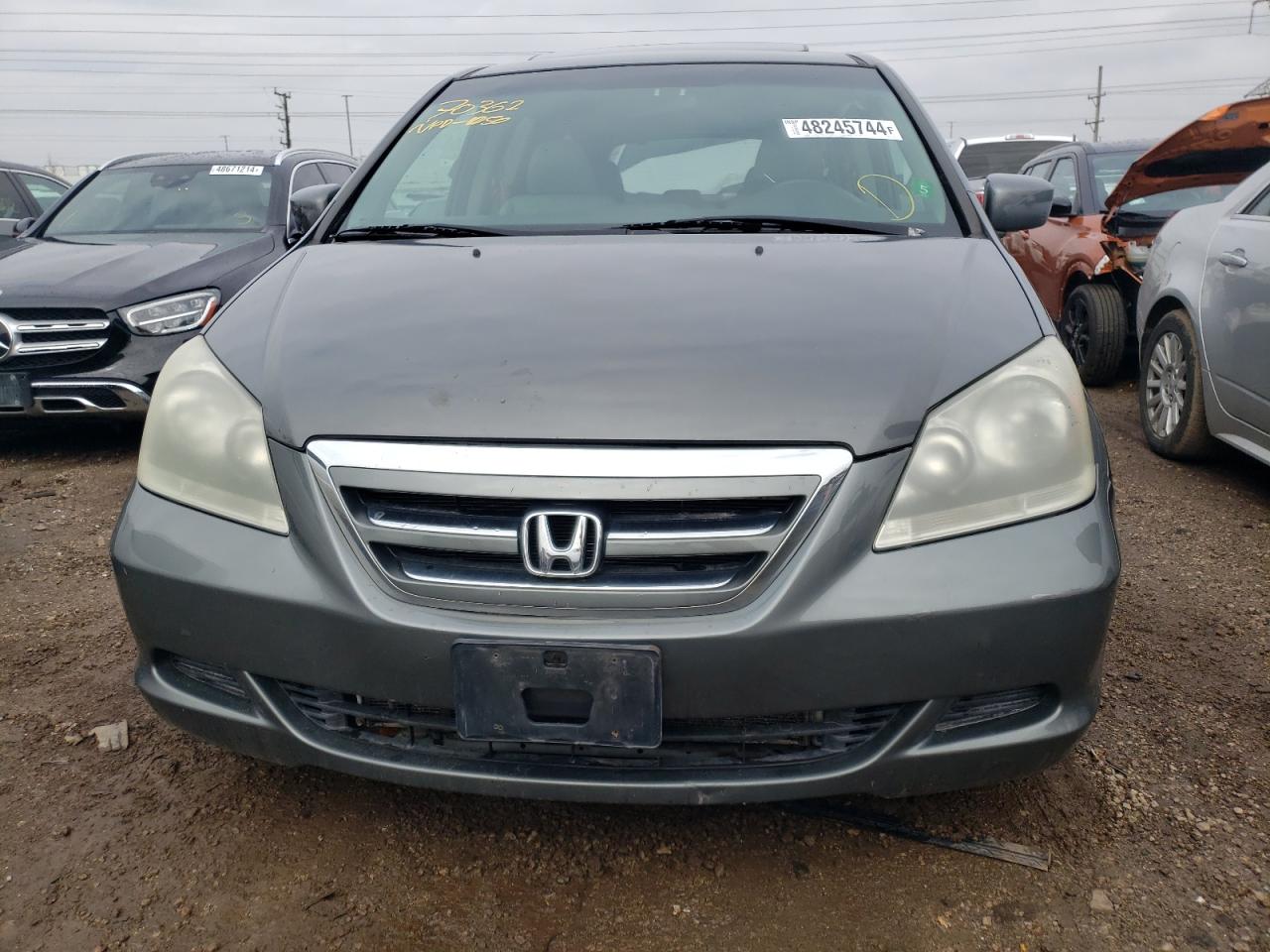 5FNRL38717B133492 2007 Honda Odyssey Exl