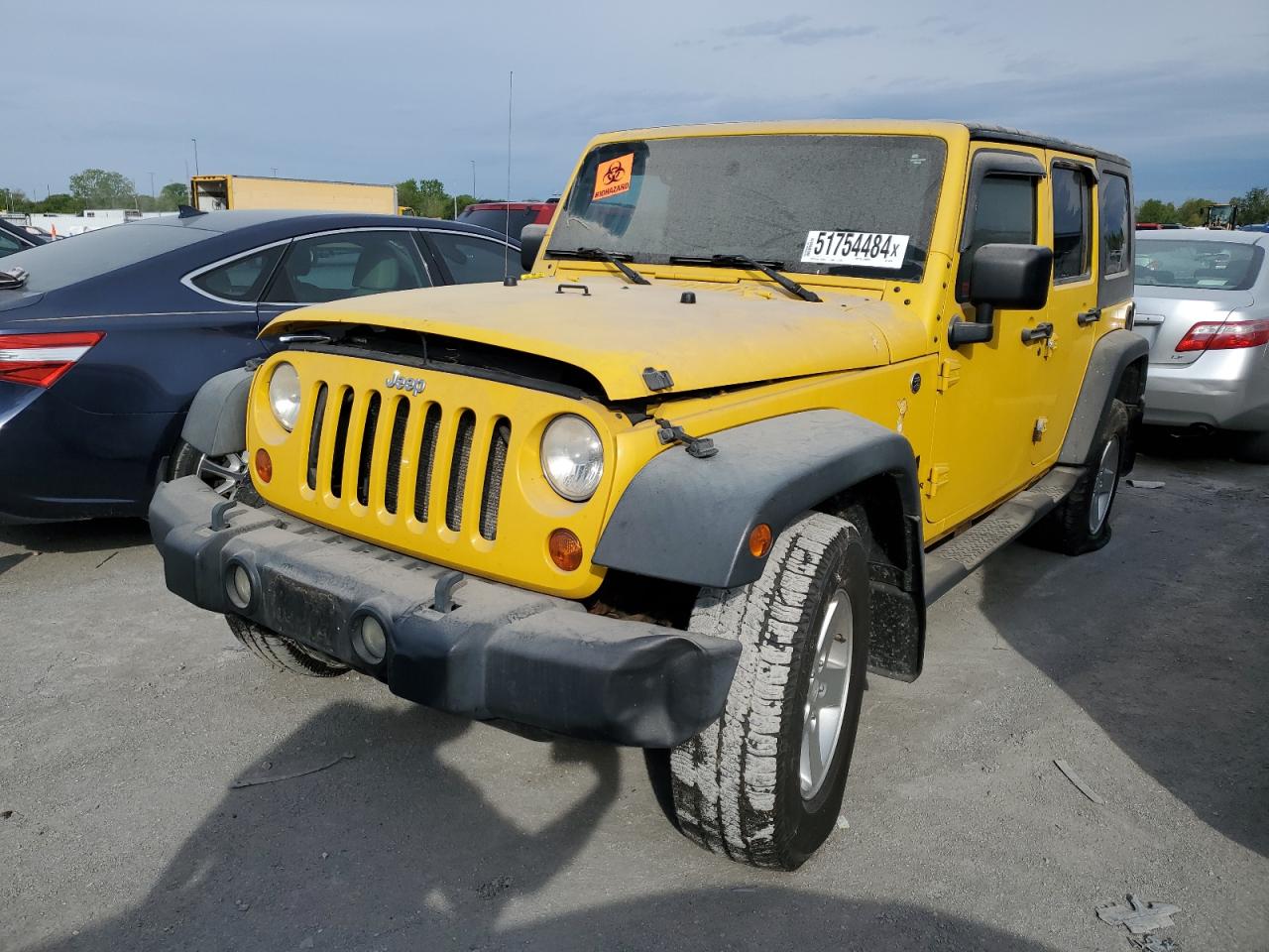 1J4GA39158L509787 2008 Jeep Wrangler Unlimited X