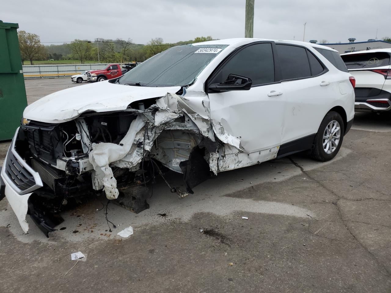 2021 Chevrolet Equinox Ls vin: 3GNAXHEVXMS135527