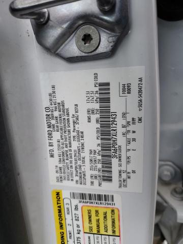 VIN 3FA6P0H7XLR129431 2020 Ford Fusion, SE no.13