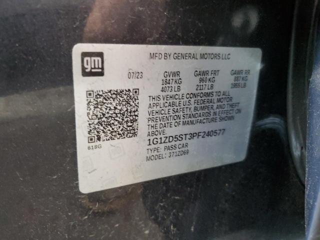 2023 CHEVROLET MALIBU LT - 1G1ZD5ST3PF240577