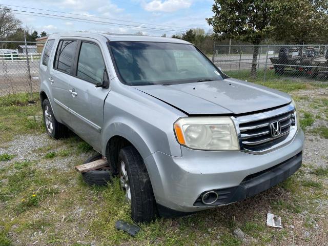 Lot #2452830445 2013 HONDA PILOT EXL salvage car