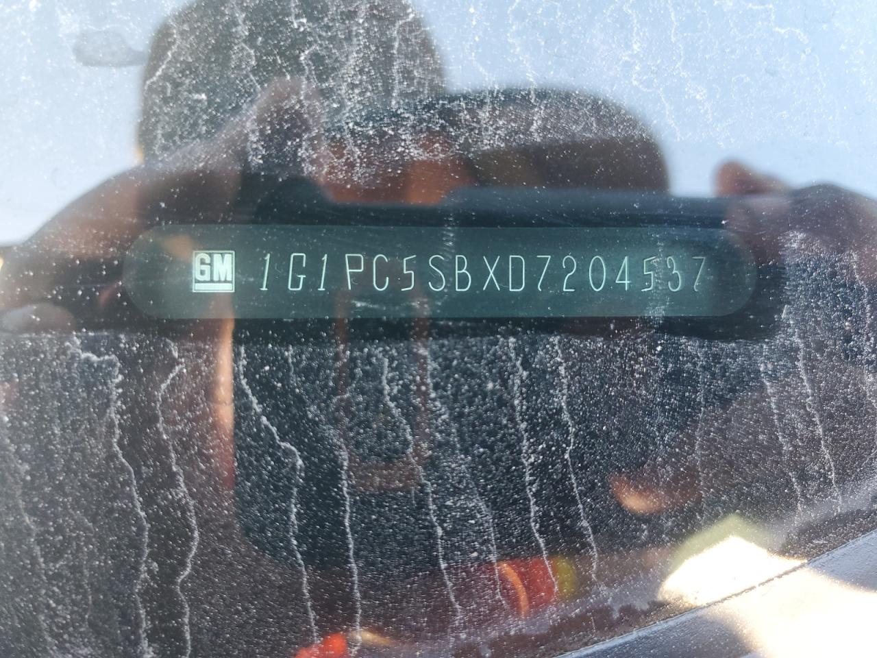 1G1PC5SBXD7204537 2013 Chevrolet Cruze Lt