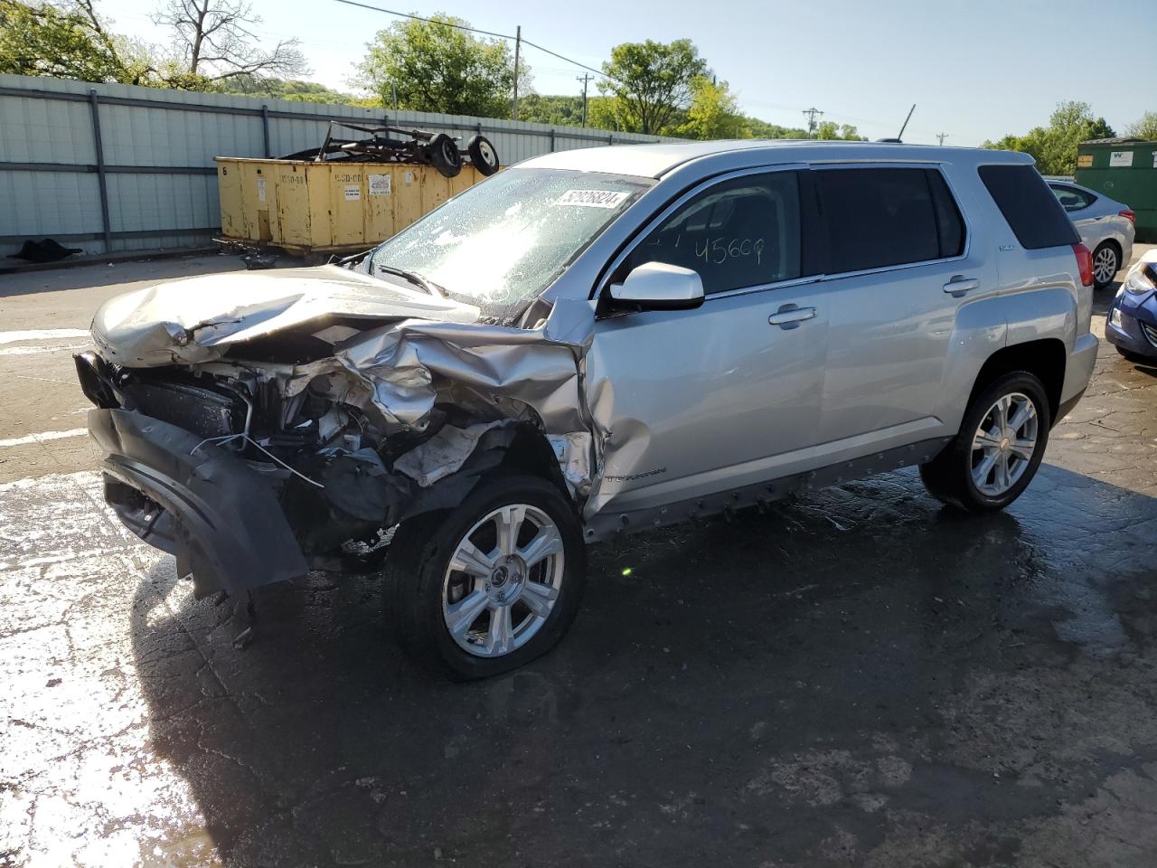 2017 GMC Terrain Sle vin: 2GKALMEK4H6344399