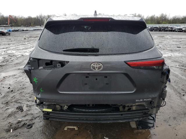 VIN 5TDGZRBH8MS550075 2021 Toyota Highlander, Xle no.6