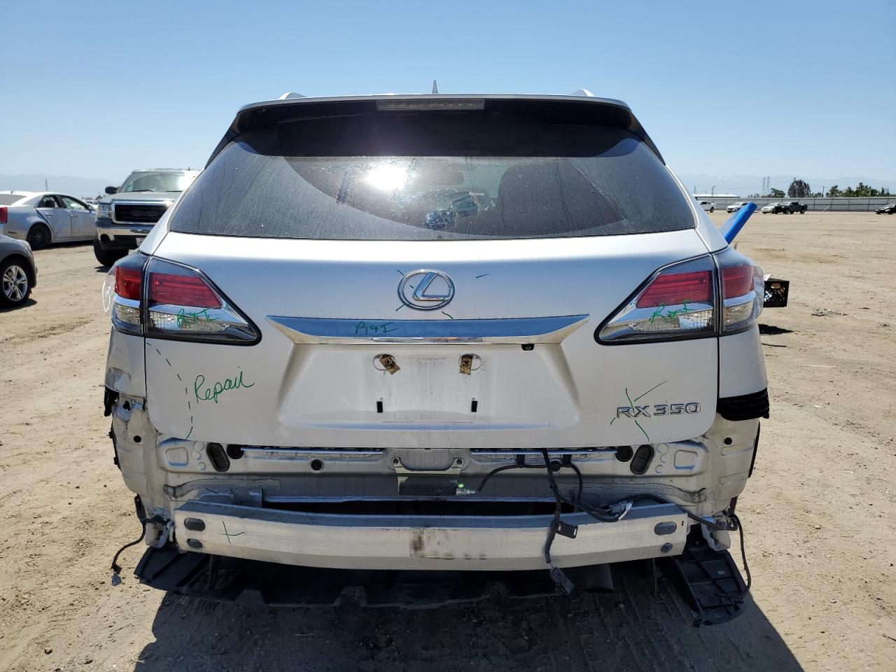 2T2ZK1BAXDC117895 2013 Lexus Rx 350