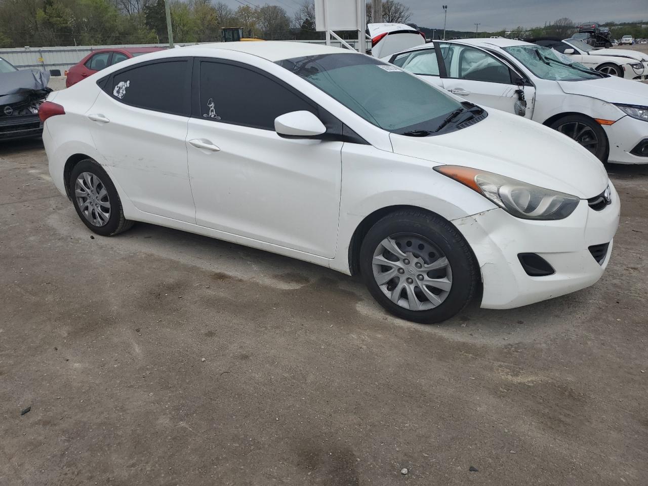 5NPDH4AE2CH151425 2012 Hyundai Elantra Gls