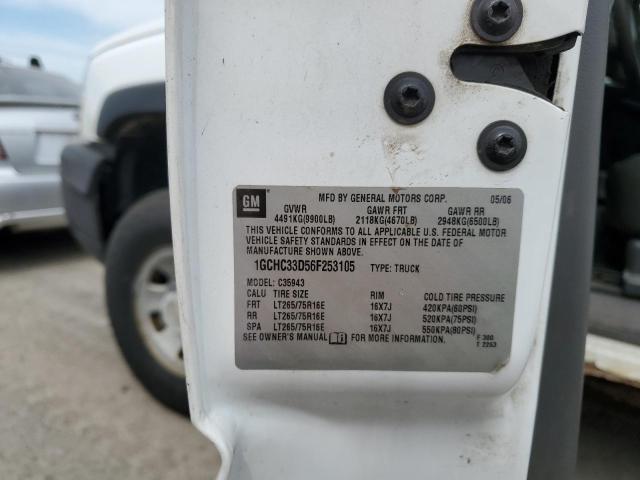 2006 Chevrolet Silverado C3500 VIN: 1GCHC33D56F253105 Lot: 50108364
