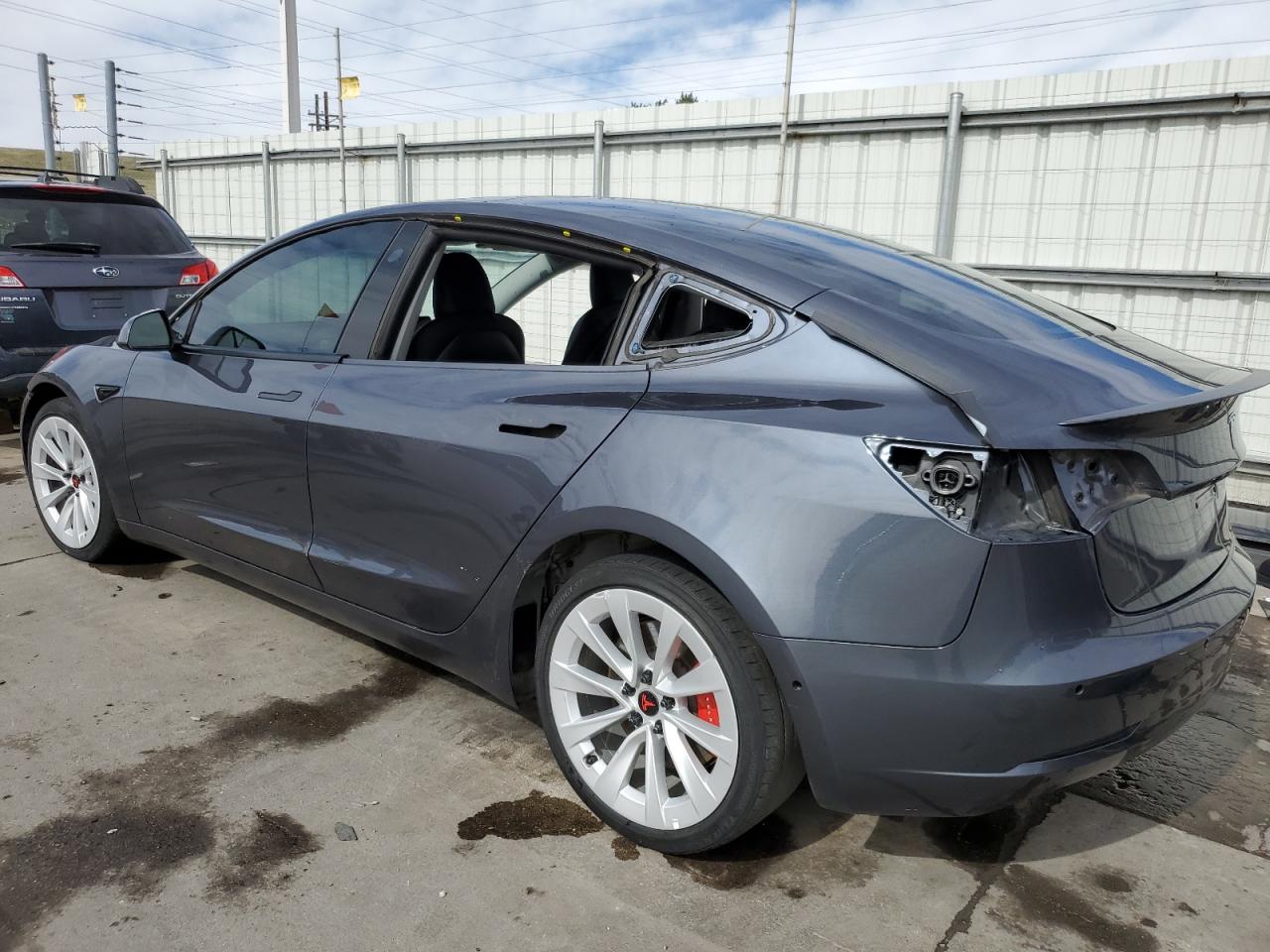 2022 Tesla Model 3 vin: 5YJ3E1EC8NF330842