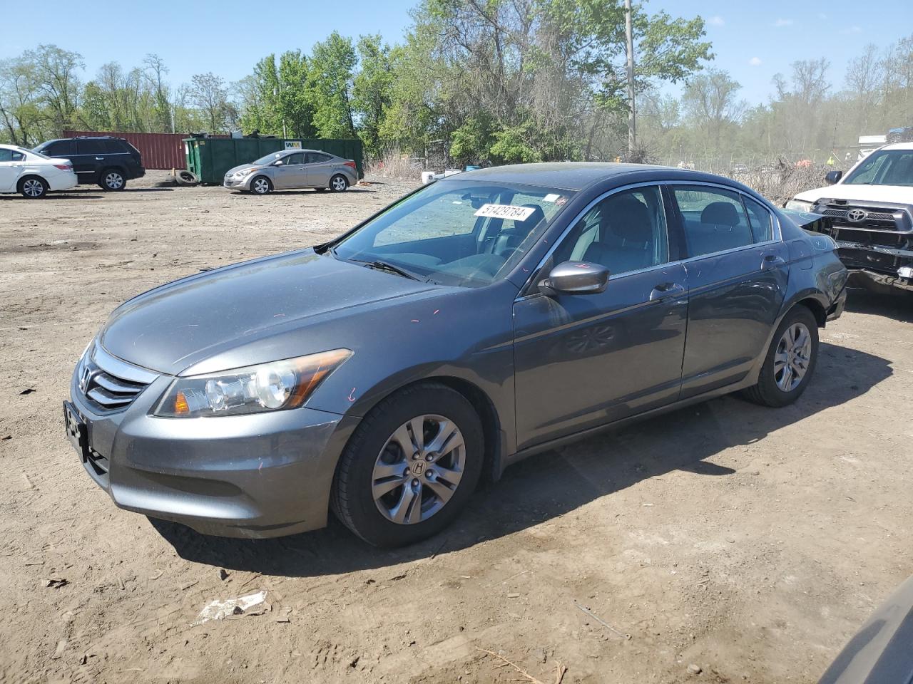 1HGCP2F61CA125394 2012 Honda Accord Se