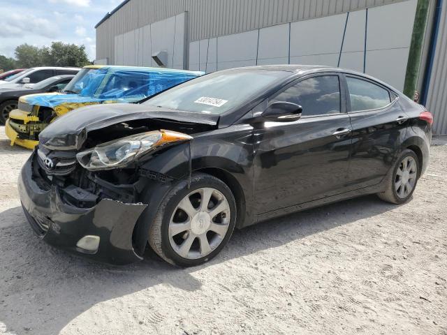 Lot #2524402062 2012 HYUNDAI ELANTRA GL salvage car