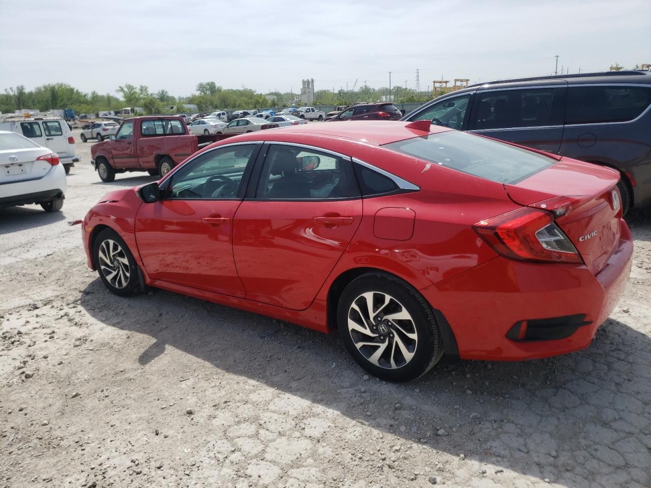 2HGFC2F79HH518683 2017 Honda Civic Ex