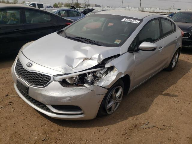 Lot #2487428615 2014 KIA FORTE LX salvage car