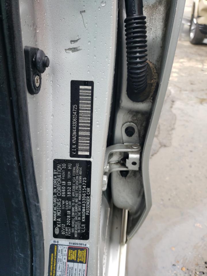 KNADM4A33D6154725 2013 Kia Rio Lx