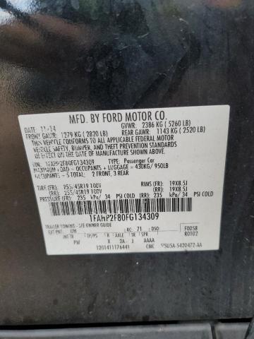 2015 FORD TAURUS LIM - 1FAHP2F80FG134309