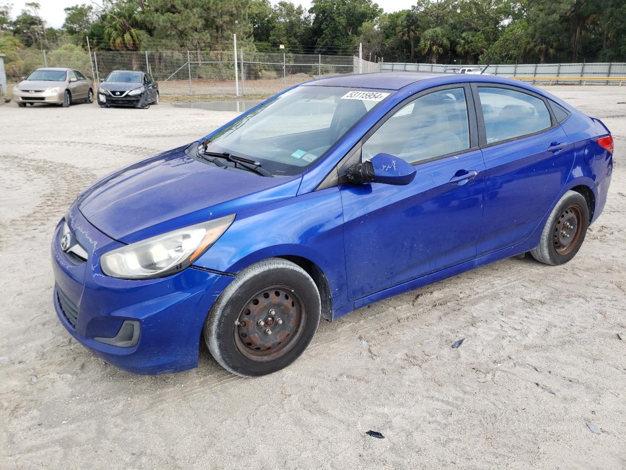 KMHCT4AE3EU727957 2014 Hyundai Accent Gls