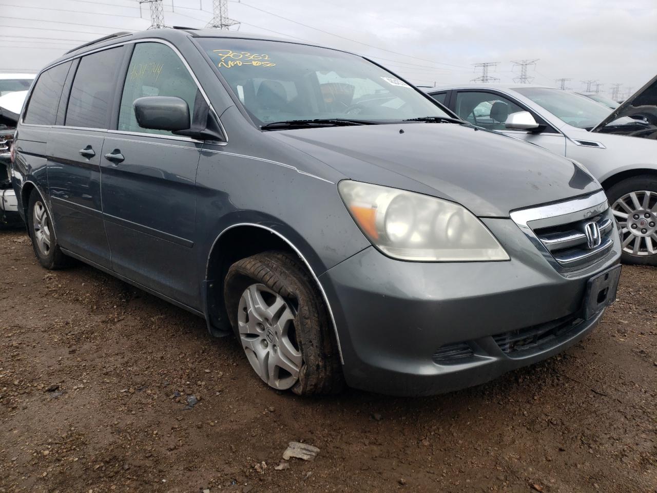 5FNRL38717B133492 2007 Honda Odyssey Exl