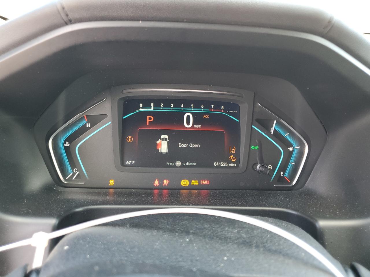 5FNRL6H93KB073713 2019 Honda Odyssey Elite