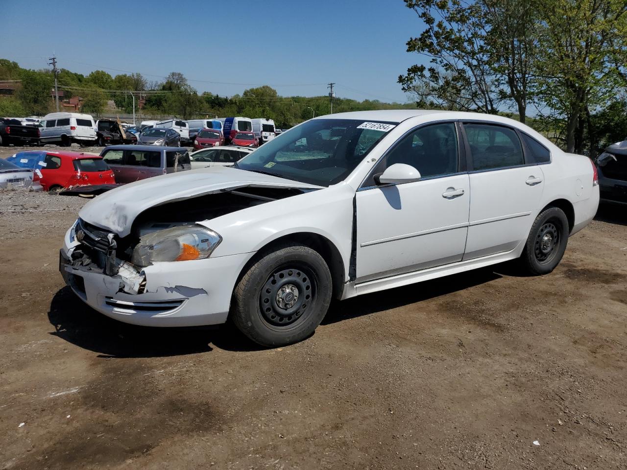 2G1WD5EM2A1260910 2010 Chevrolet Impala Police