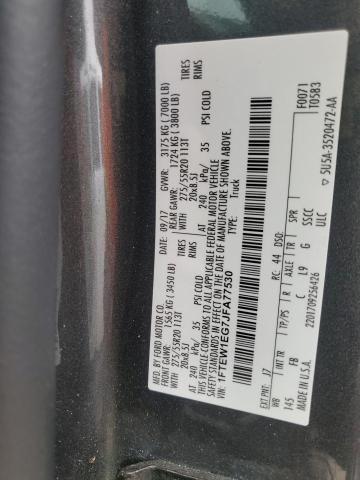 2018 Ford F150 Supercrew VIN: 1FTEW1EG7JFA77530 Lot: 50300564