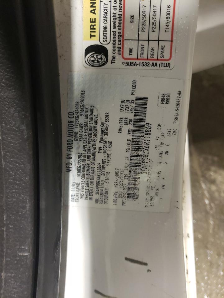 3FAFP08ZX6R118869 2006 Ford Fusion Sel