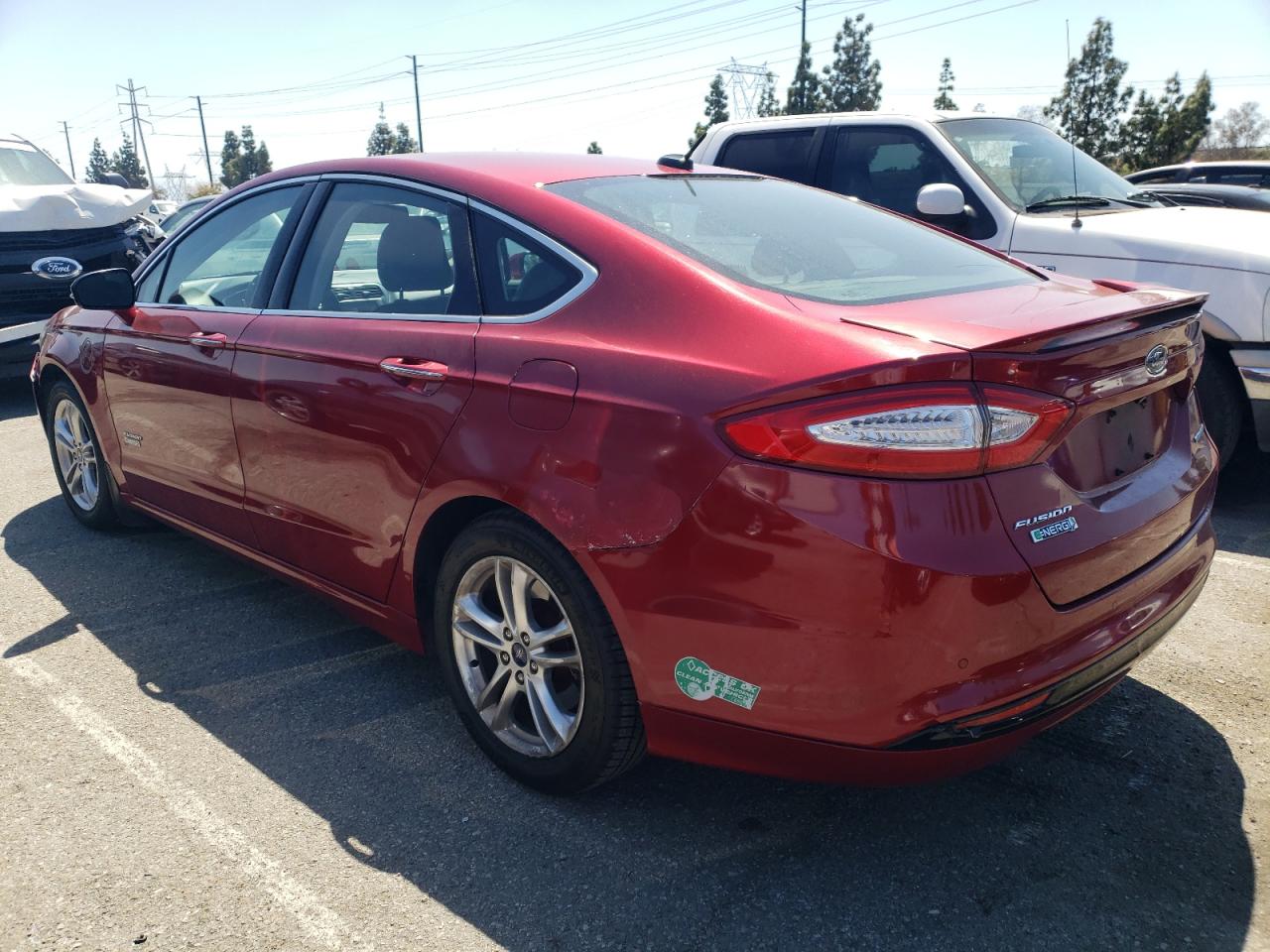 3FA6P0SU0GR304581 2016 Ford Fusion Titanium Phev