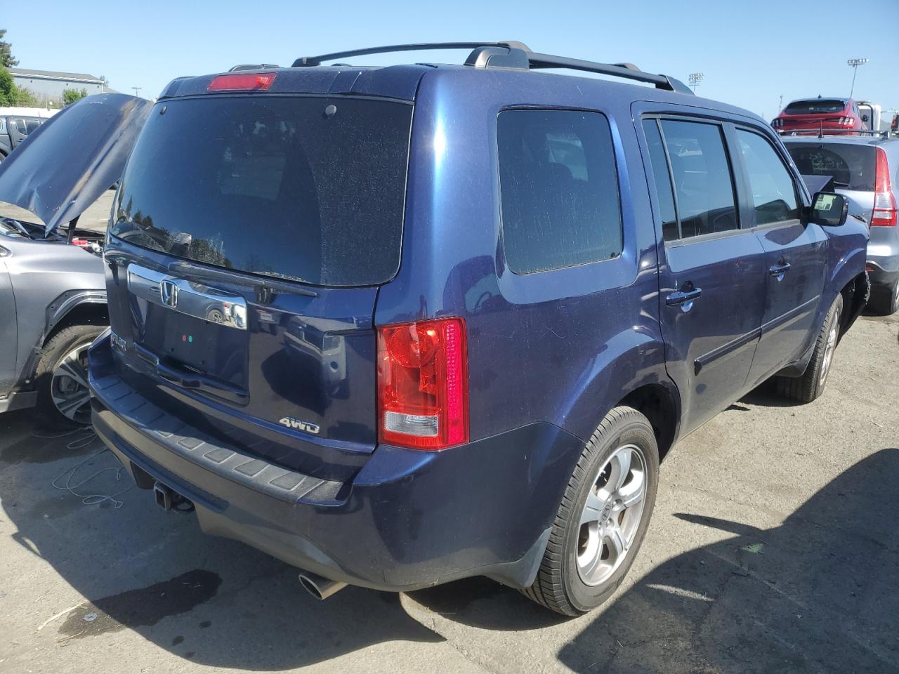 5FNYF4H53DB027564 2013 Honda Pilot Exl